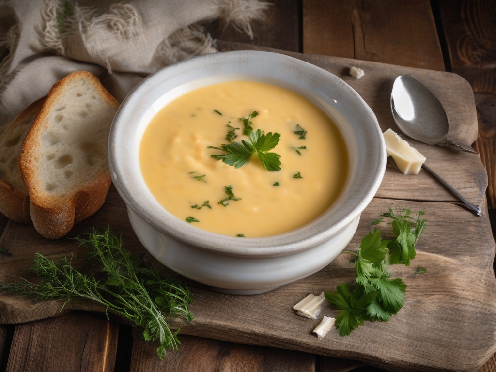 Cheddar Çorba 1 Hazırlanış Aşamaları